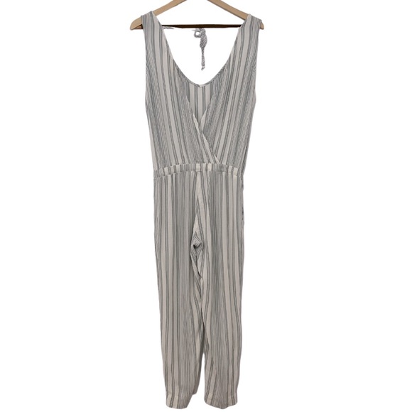 Cloth & Stone striped jumpsuit. - Picture 3 of 7